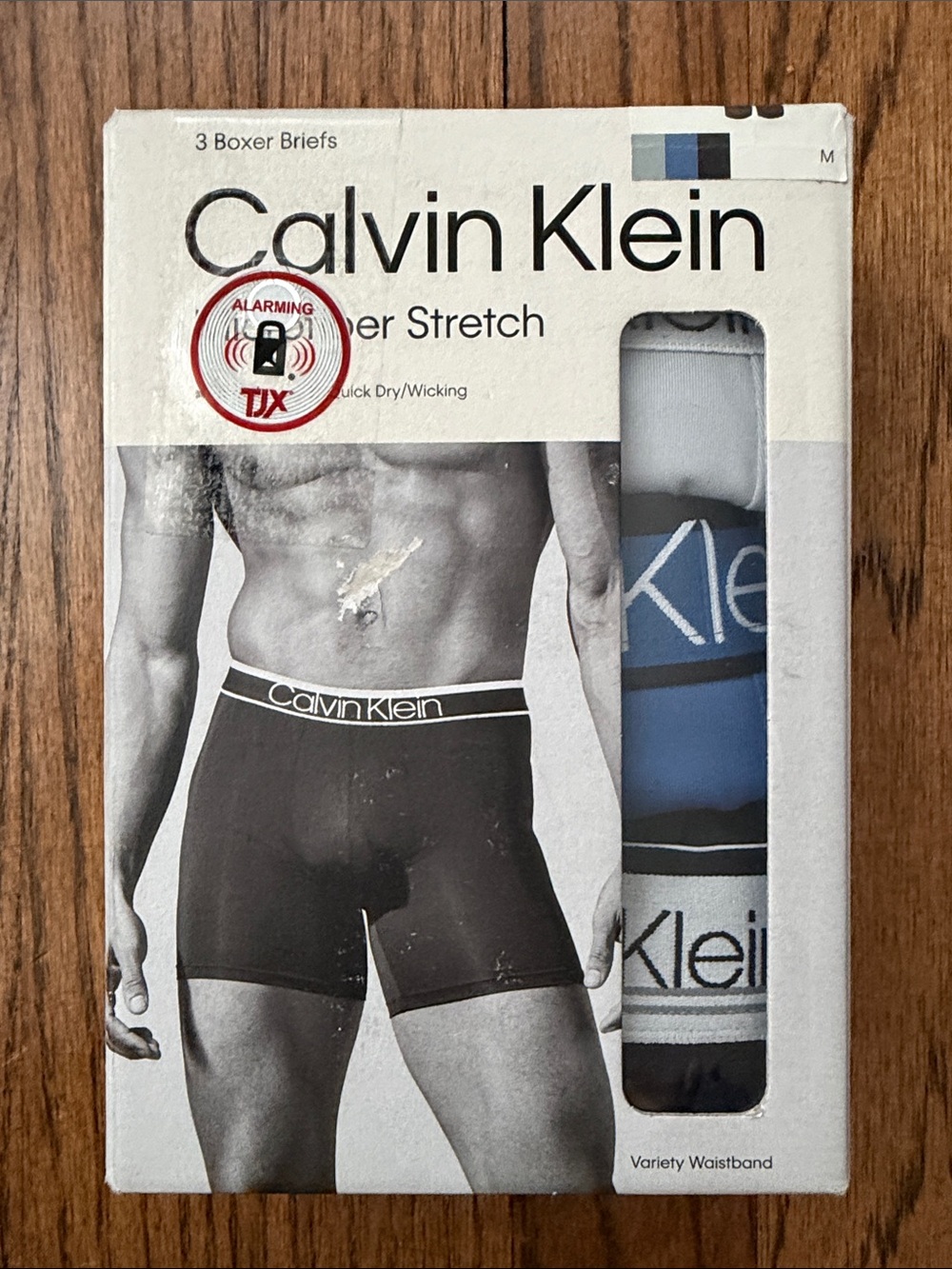 Calvin Klein Microfiber stretch Boxer Briefs Gray, Blue, Black New Size Medium